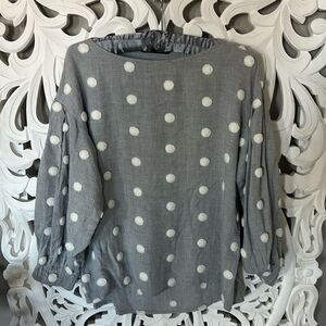 Zara Polka Dot Blouse